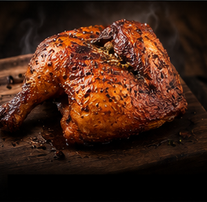 quarter smoked chicken
